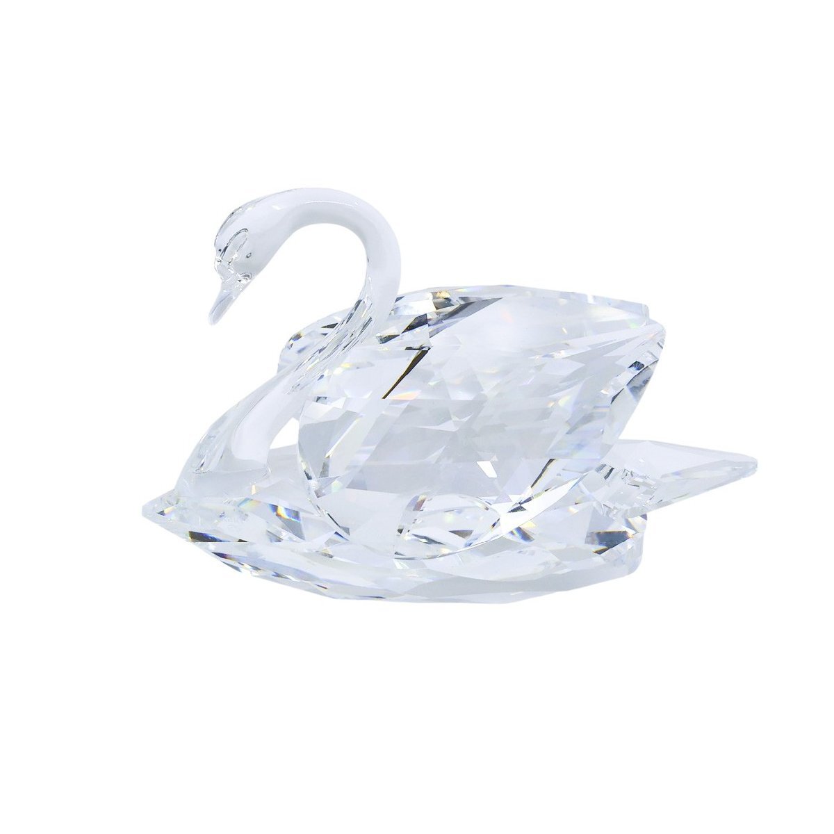 ■ 1円 ～ 正規 中古 美品 参定9.9万■ スワロフスキー Swarovski ■ スワンL 010005 ■ 白鳥 クリスタル フィギュア ギフト プレゼント_画像2
