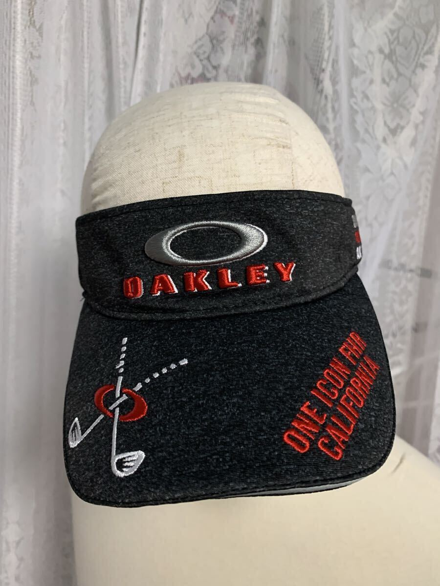 OAKLEY オークリー　GOLF サンバイザー　刺繍ロゴ　スポーツ　FREE_画像10