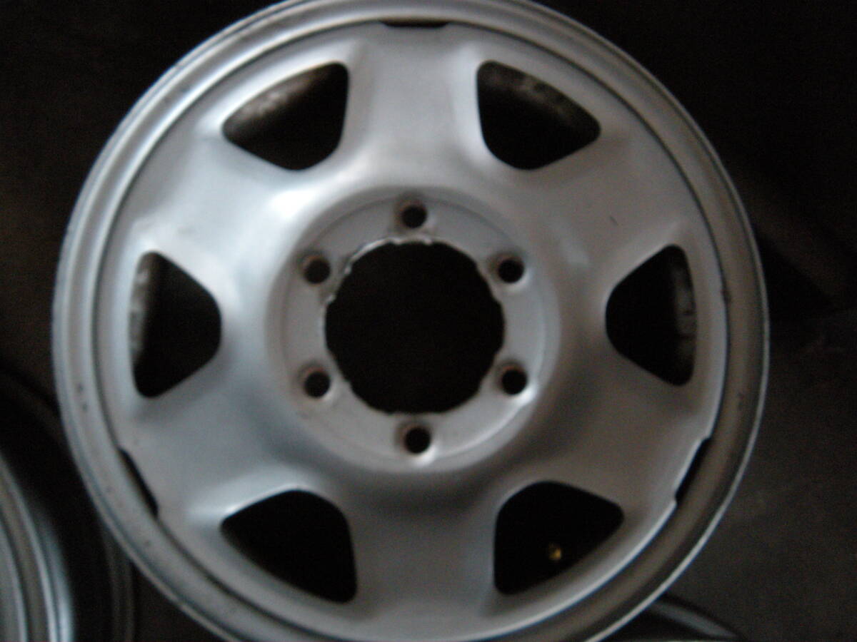★ハイエース 4WD用純正スチールホイール 15×6J 6H 139.7 4枚セット★_画像2