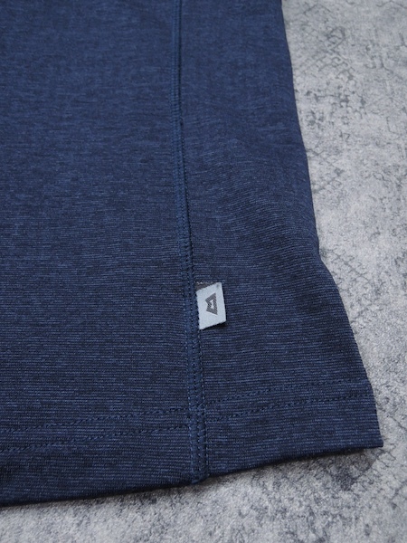 MOUNTAIN EQUIPMENT ROCKALL CREW◆メンズMサイズ/長袖シャツ/ベースレイヤー/薄手フリース/グレーネイビー/紺/マウンテンイクイップメント_画像6
