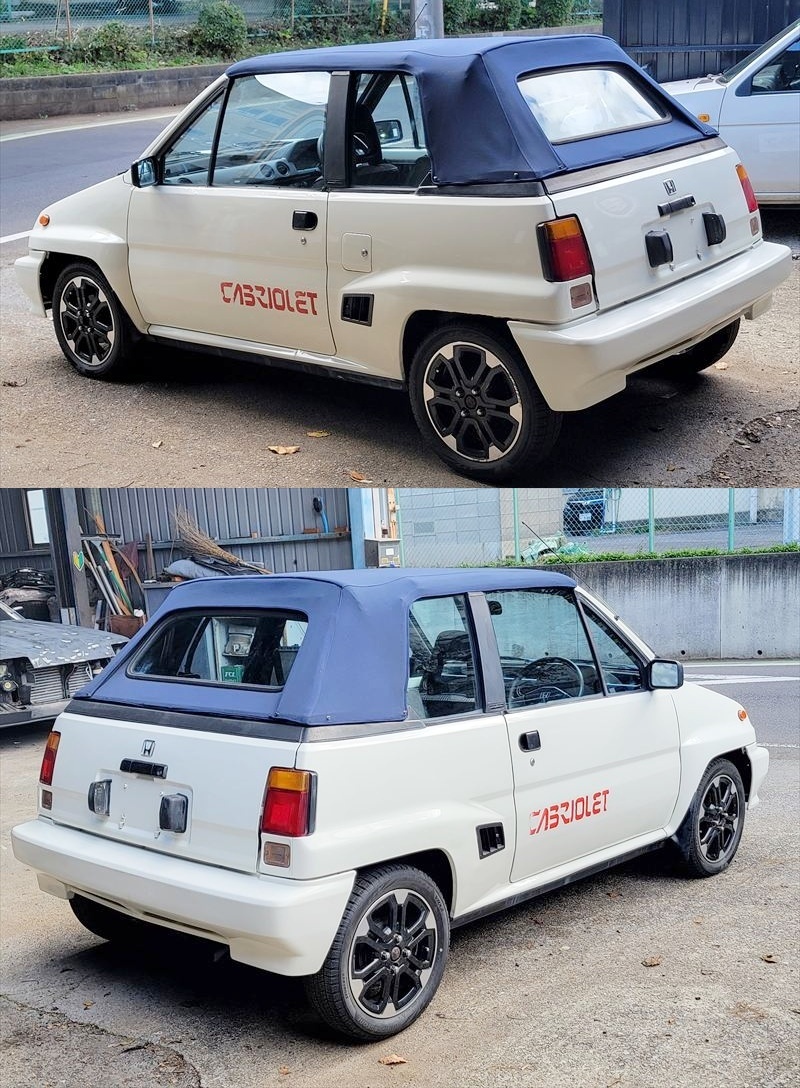 ◆ホンダ シティ◆カブリオレ◆昭和60年◆FA◆5速◆幌綺麗です◆調子良いです◆書類あります◆_画像3