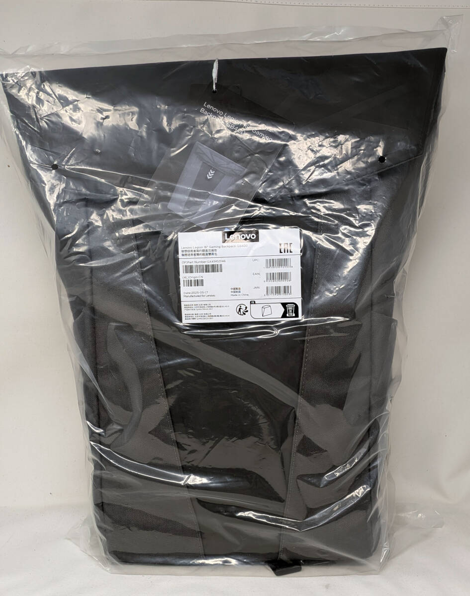 ★【新品未開封】Lenovo Legion 16インチ ゲーミングバックパック GB400★_画像2