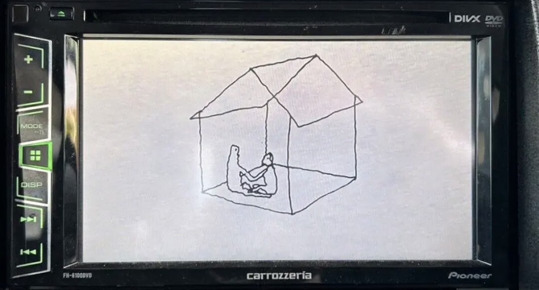 カロッツェリア パイオニア FH-6100DVD カーオーディオ 動作品 CD DVD_画像5