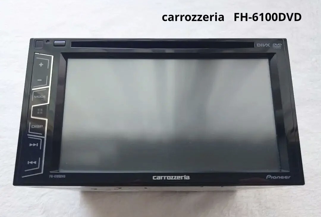 カロッツェリア パイオニア FH-6100DVD カーオーディオ 動作品 CD DVD_画像1