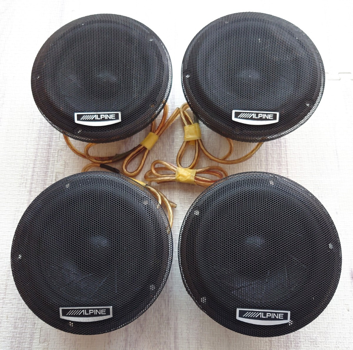 アルパイン SPX-Z15W スピーカー サブ ツイーター デンマーク 8つセット_画像5