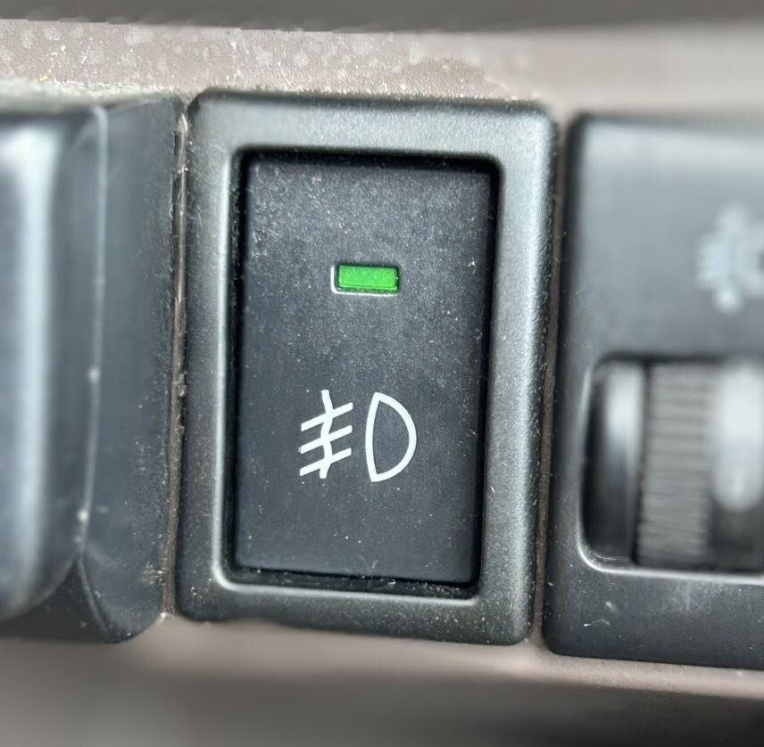 SUZUKI スズキ 純正 フォグランプ スイッチ カプラー付き エブリィ ワゴンR パレット ラパン など_画像3