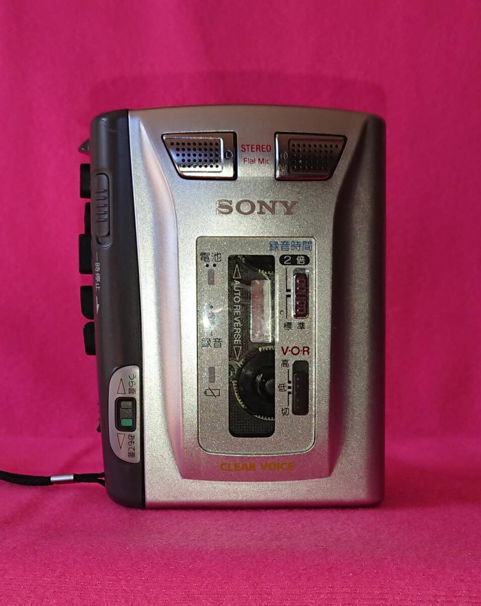 (修理済 動作良好 ) SONY カセットレコーダー (ステレオ)TCS-60_画像1