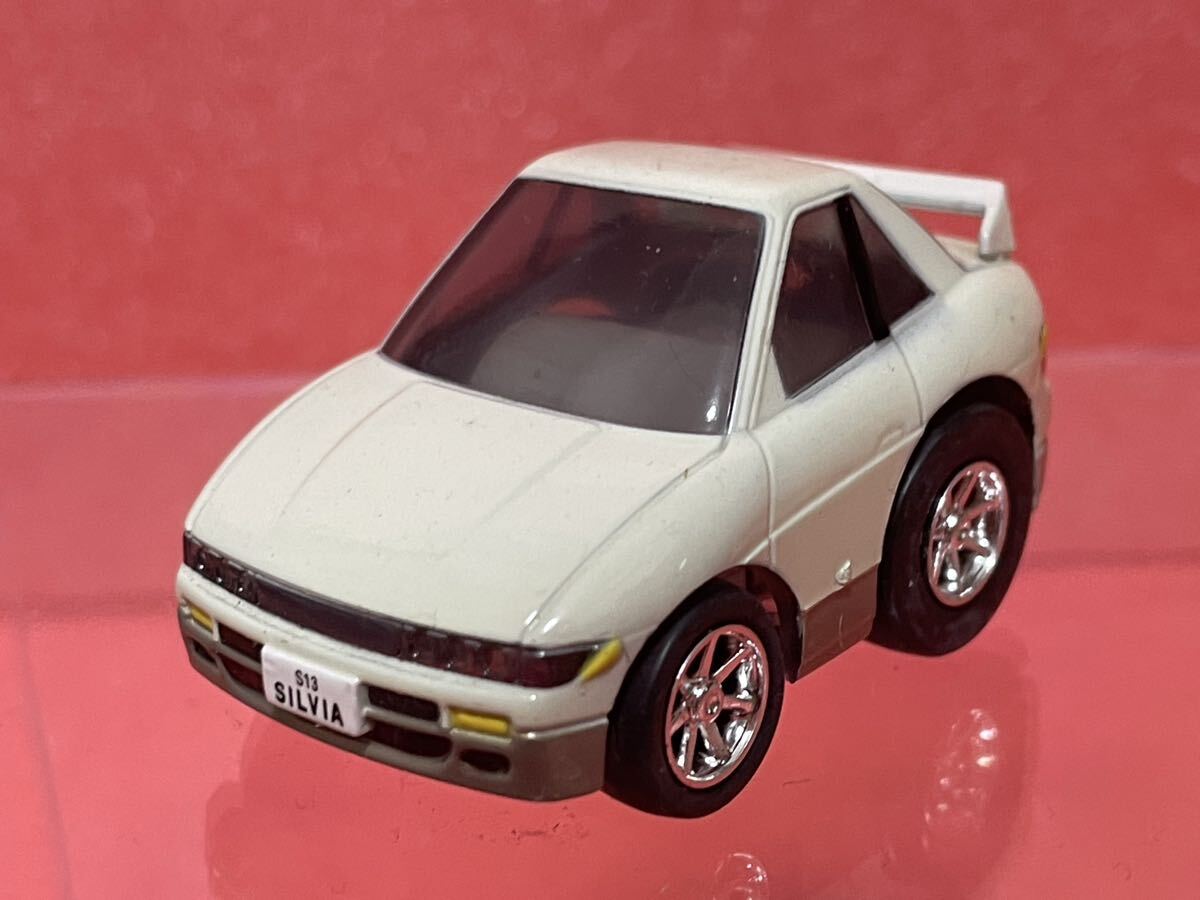 【チョロQcar】（箱無し）TOYOTA シルビア　白_画像2