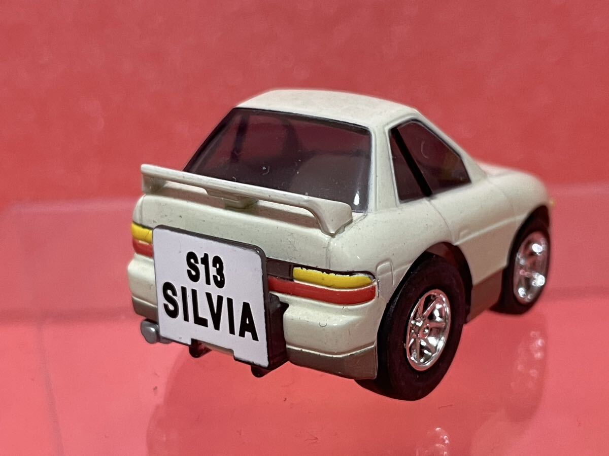 【チョロQcar】（箱無し）TOYOTA シルビア　白_画像4