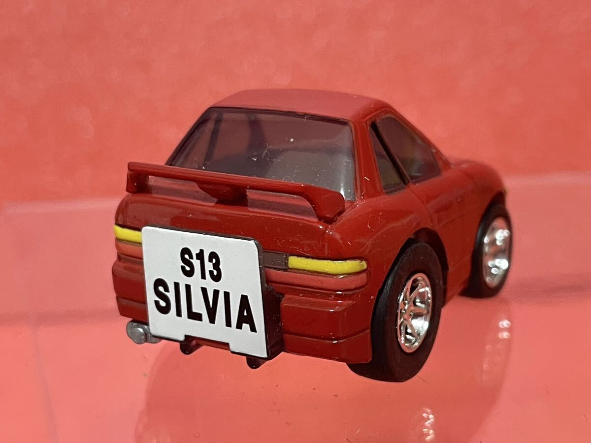 【チョロQcar】（箱無し）TOYOTA シルビア　赤_画像4