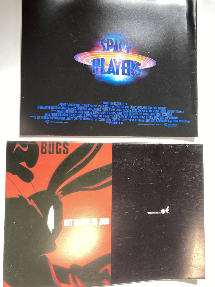 SPACE JAM + SPACE PLAYERS　パンフレット　マイケル・ジョーダン_画像2