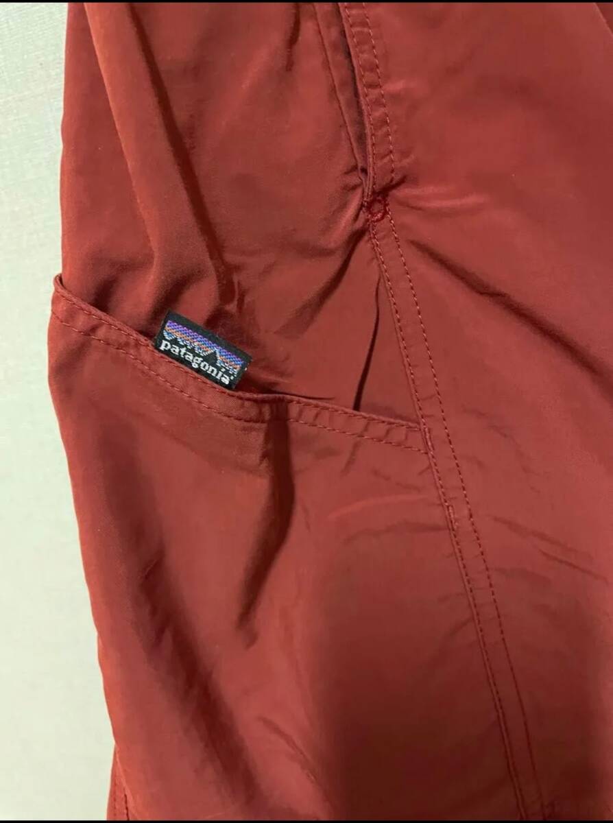Patagonia Gi III zip off Pants S размер climbing брюки легкий брюки короткий хлеб шорты темно-красный цвет красный треккинг 