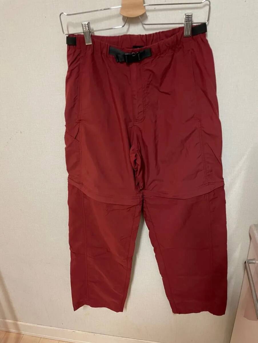 Patagonia Gi III zip off Pants S размер climbing брюки легкий брюки короткий хлеб шорты темно-красный цвет красный треккинг 