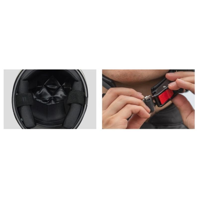 リード工業 (LEAD) バイクヘルメット フルフェイス RX-300R ブラック　 XLサイズ (61-62cm未満) _画像4