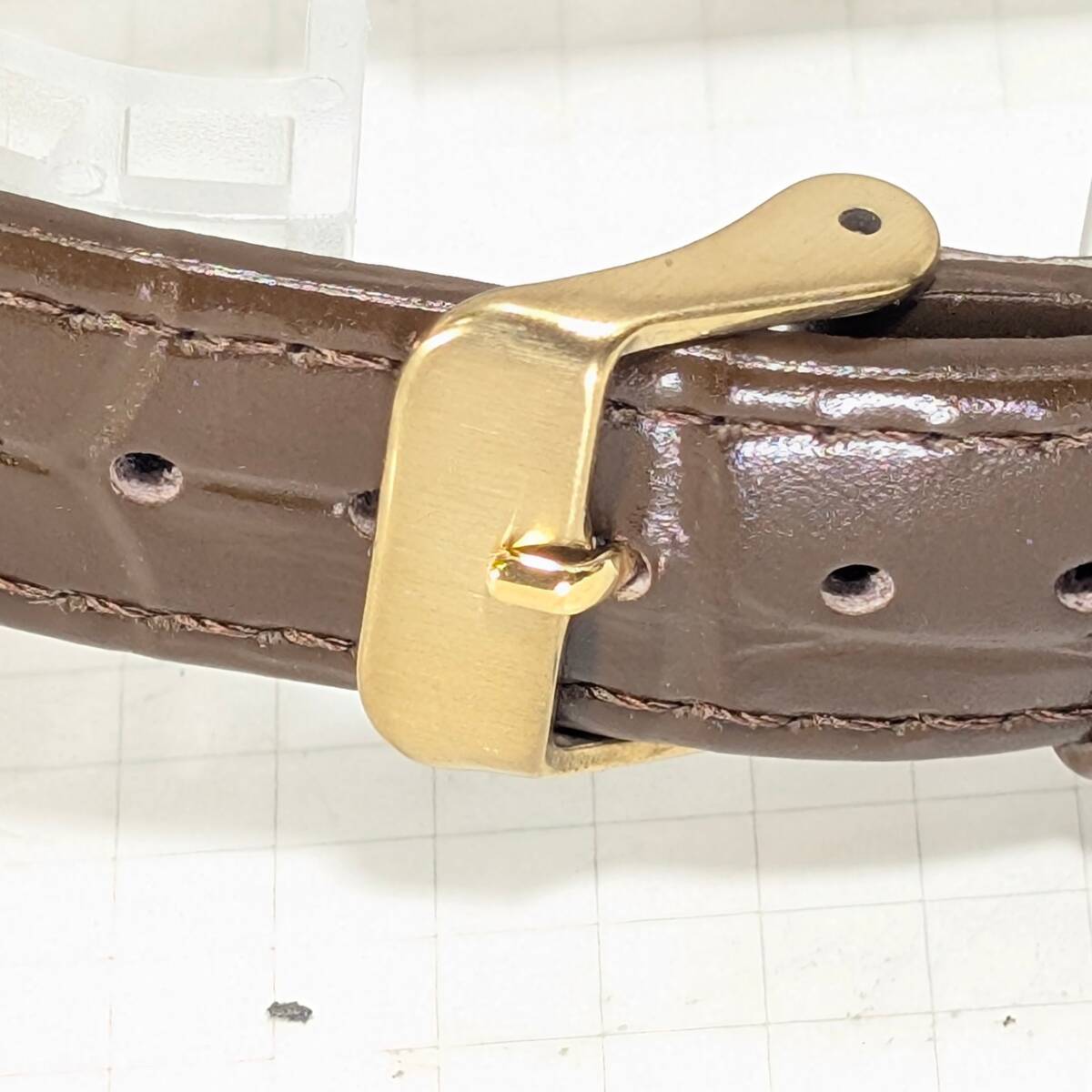 セイコー AVENUE ムーンフェイズ メンズ 電池ベルト交換済み稼働品 F-12_画像7