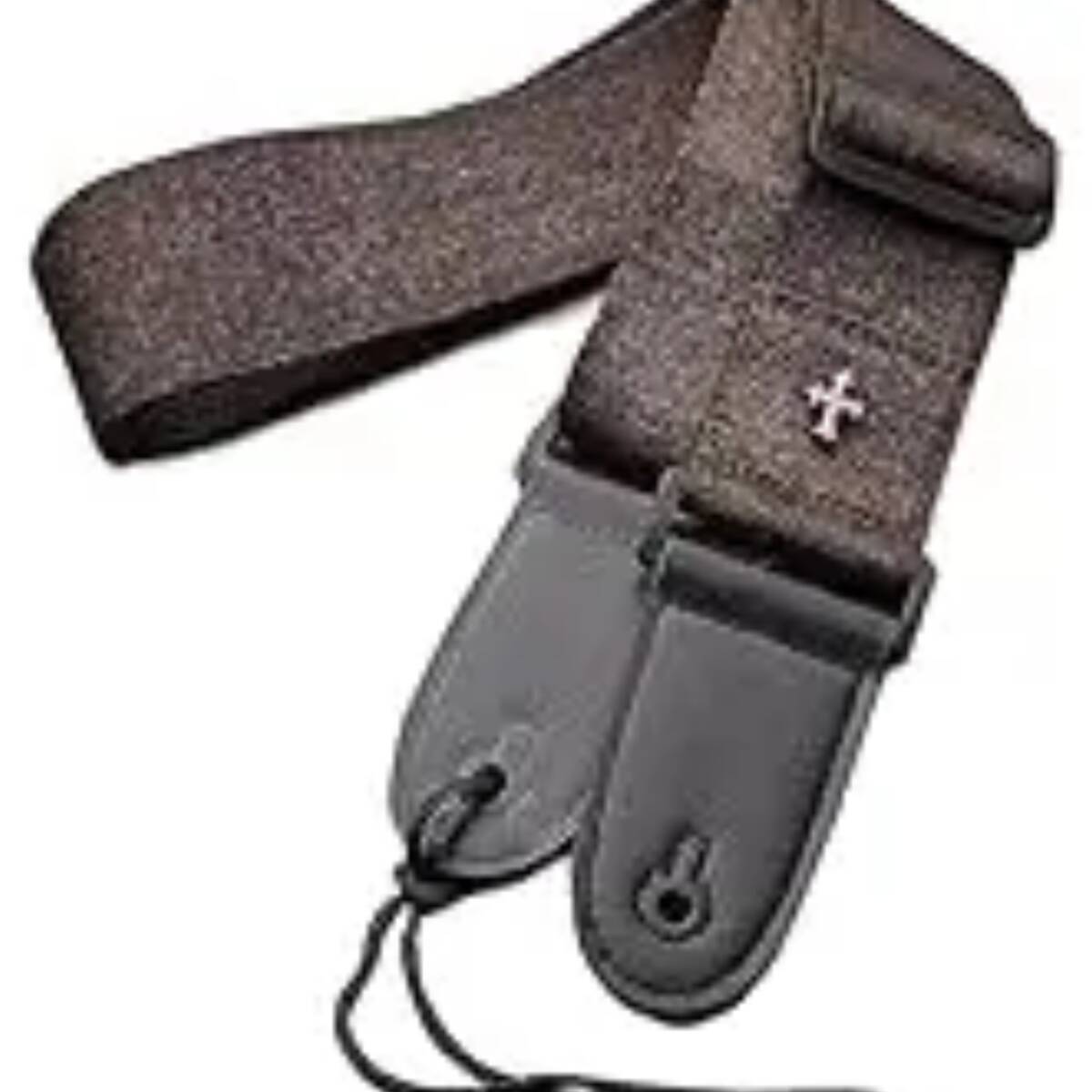 ギター ストラップ ナイロン 茶色 A-1_画像1