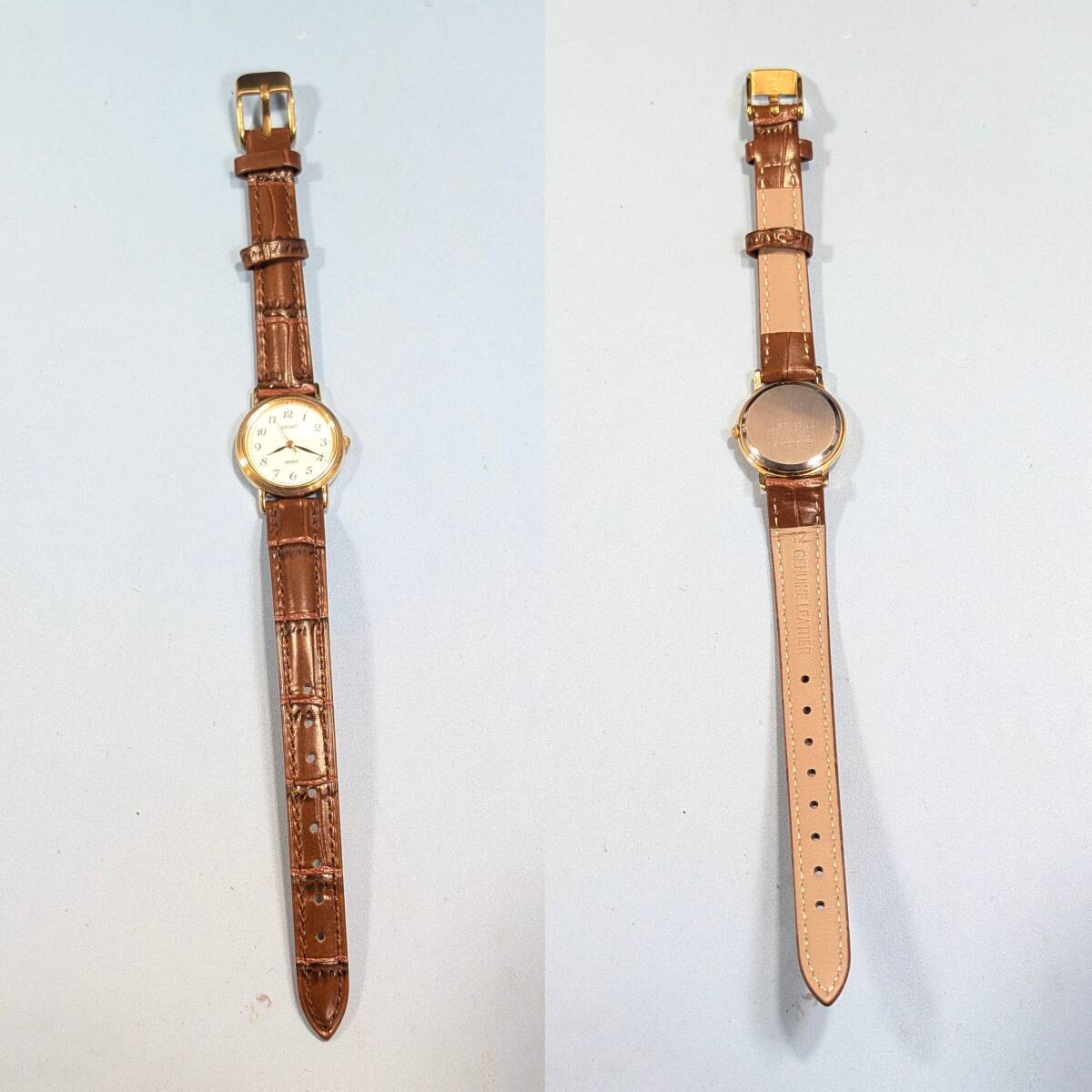 セイコー SPIRIT レディース 電池ベルト交換済み稼働品 F-19_画像8