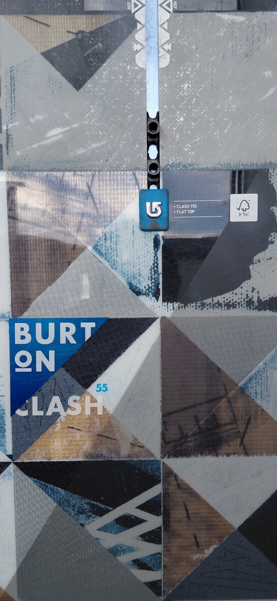 BURTON CLASH 155cm FLAT TOP バートン　スノーボード_画像4