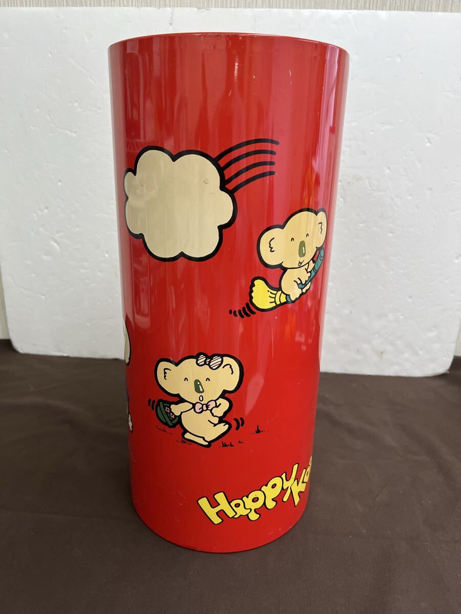 【ヤ100】昭和レトロ レトロ ゴミ箱 傘立て コアラのマーチ ? ビンテージ_画像1