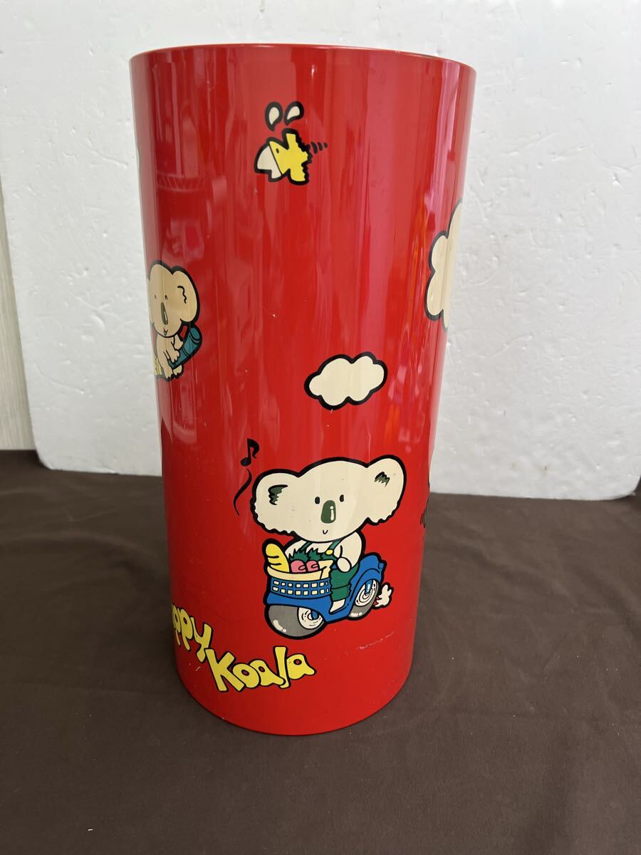 【ヤ100】昭和レトロ レトロ ゴミ箱 傘立て コアラのマーチ ? ビンテージ_画像2