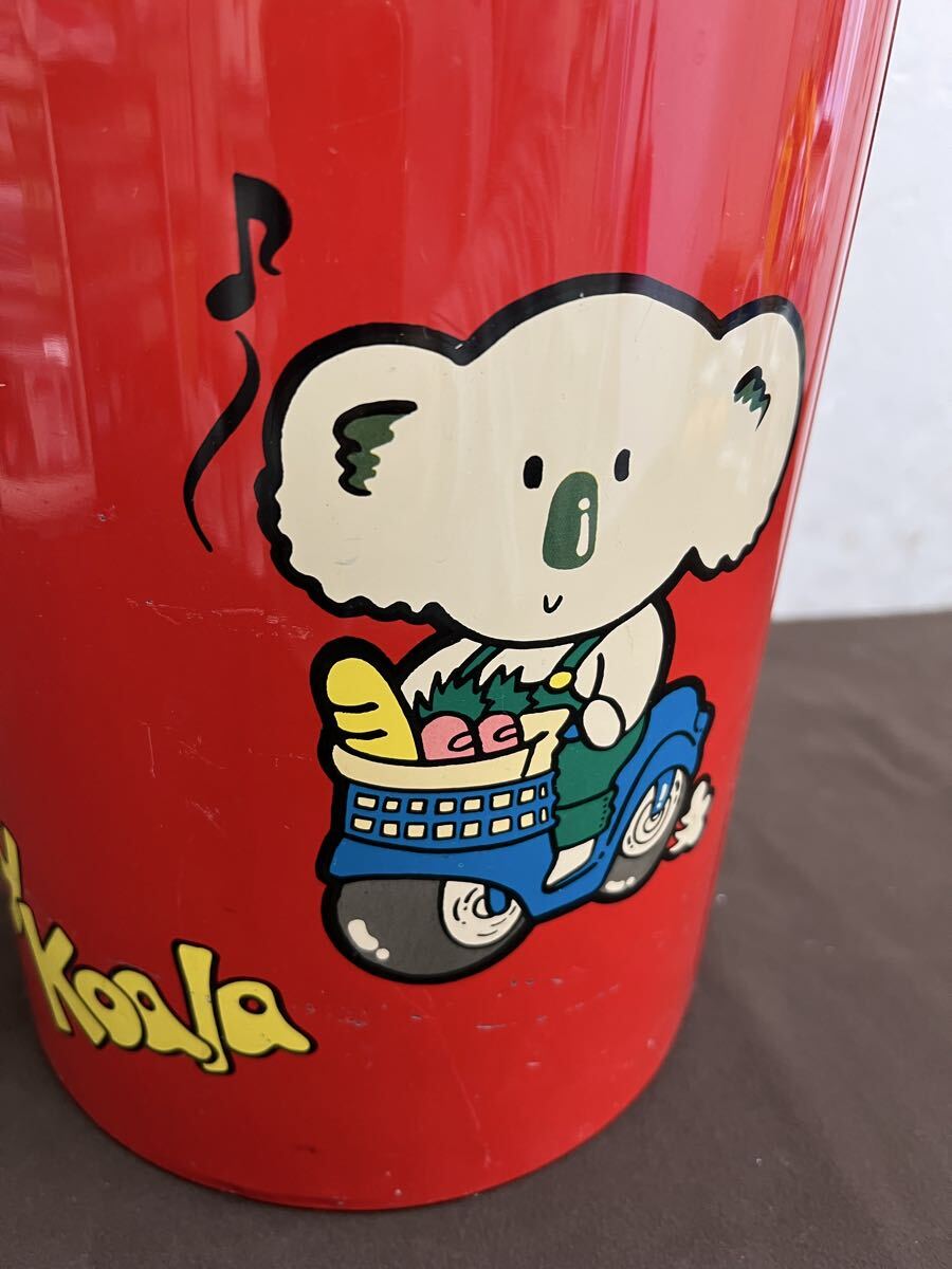【ヤ100】昭和レトロ レトロ ゴミ箱 傘立て コアラのマーチ ? ビンテージ_画像7