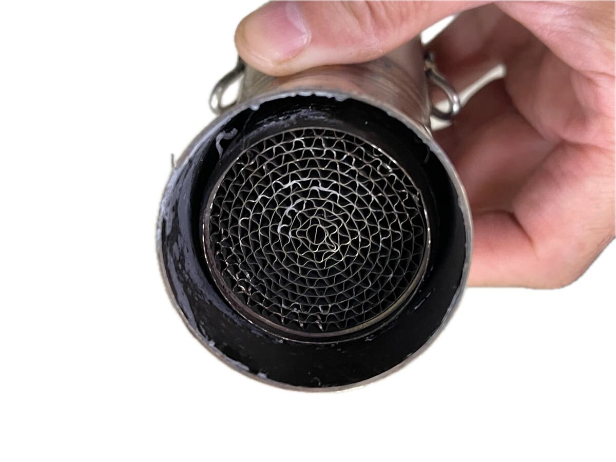 CB250R スリップオン マフラー ホンダ HONDA サイレンサー2本 テールパイプ セット パイプ直径 50.8mm_画像5