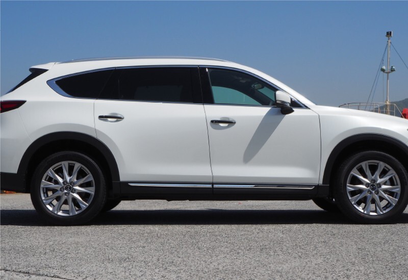 マツダ CX-8 サイドドア ガーニッシュ 左右セット 4P 鏡面仕上げ 外装 カスタム パーツ アクセサリー 予約/1月20日頃入荷予定_画像6