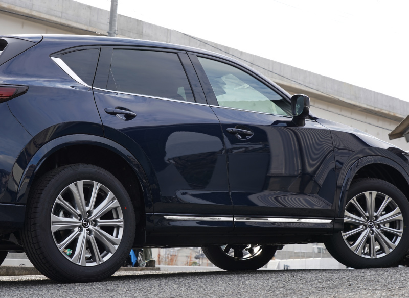 マツダ CX-5 KF系 サイドドア ガーニッシュ 4P 鏡面仕上げ 外装 カスタム パーツ アクセサリー オプション_画像9