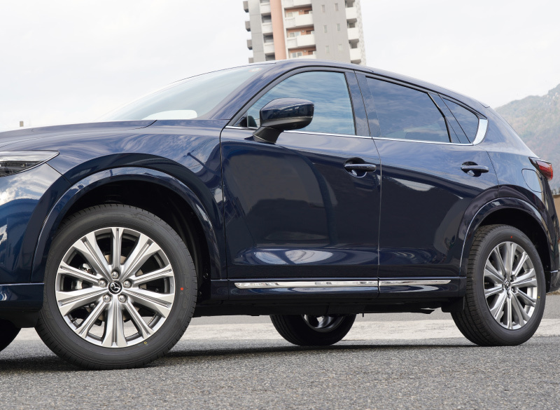 マツダ CX-5 KF系 サイドドア ガーニッシュ 4P 鏡面仕上げ 外装 カスタム パーツ アクセサリー オプション_画像10