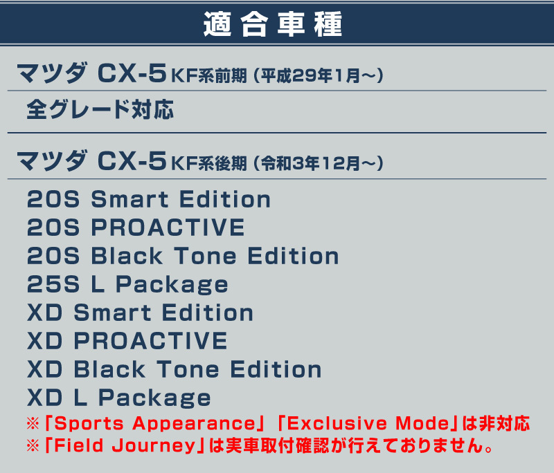 セット割 マツダ CX-5 KF系 ウィンドウトリム ＆ サイドモール ガーニッシュ 鏡面仕上げ 外装パーツセット 予約/12月10日頃入荷予定_画像9