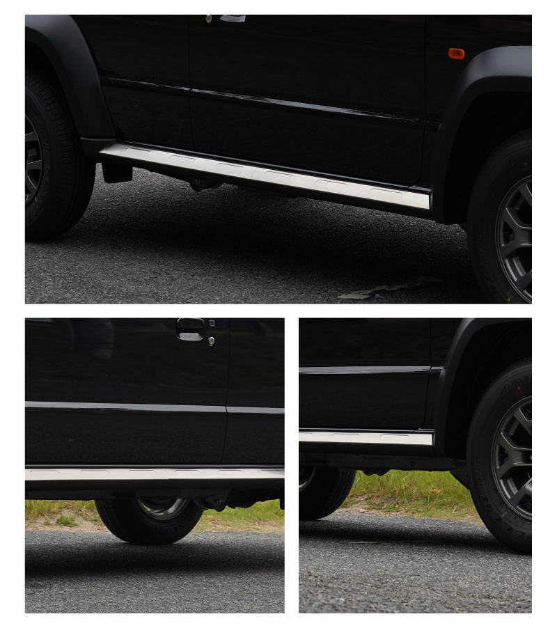 ジムニーノマド JC74W 専用 サイドリップガーニッシュ 4P シルバーヘアライン 外装 カスタム パーツ 予約/1月20日頃入荷予定_画像3