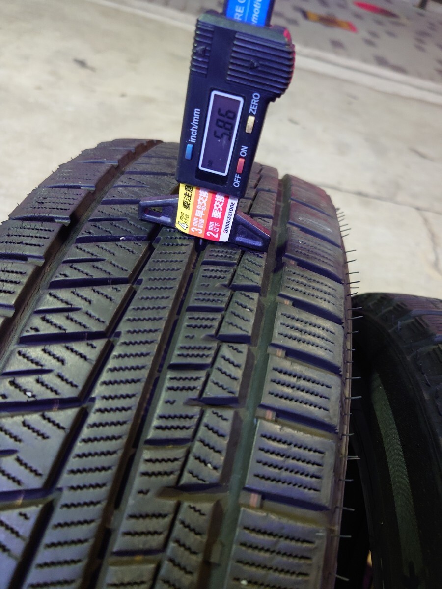GRIPMAX GRIP ICE X/グリップアイスエックス スタッドレス　 185/65R15　中古４本 （ホワイトレター）（2022年製）_画像6