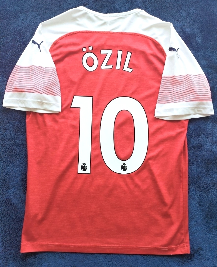 【美品】アーセナル エジル 18/19 ホームユニフォーム Mサイズ_画像5