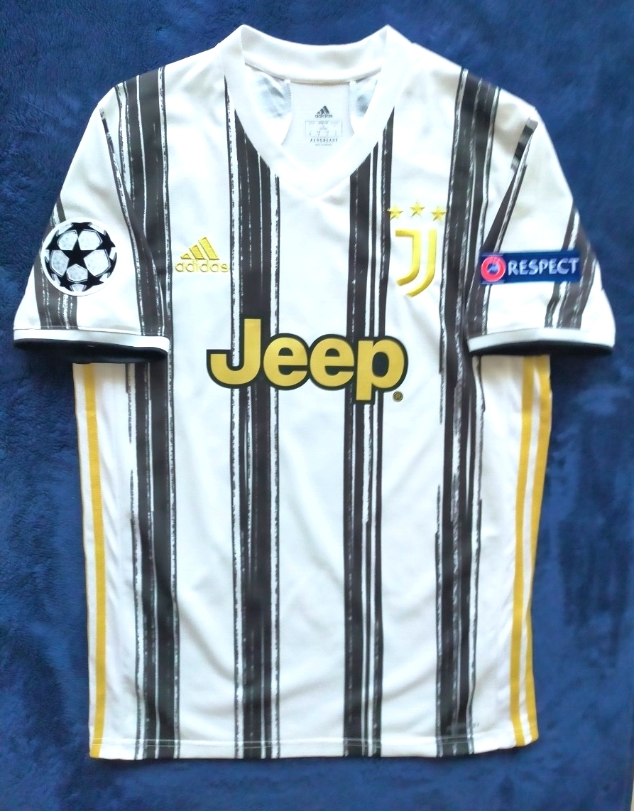 【激レア】ユベントス クリロナ 20/21 ユニフォーム Mサイズ_画像6