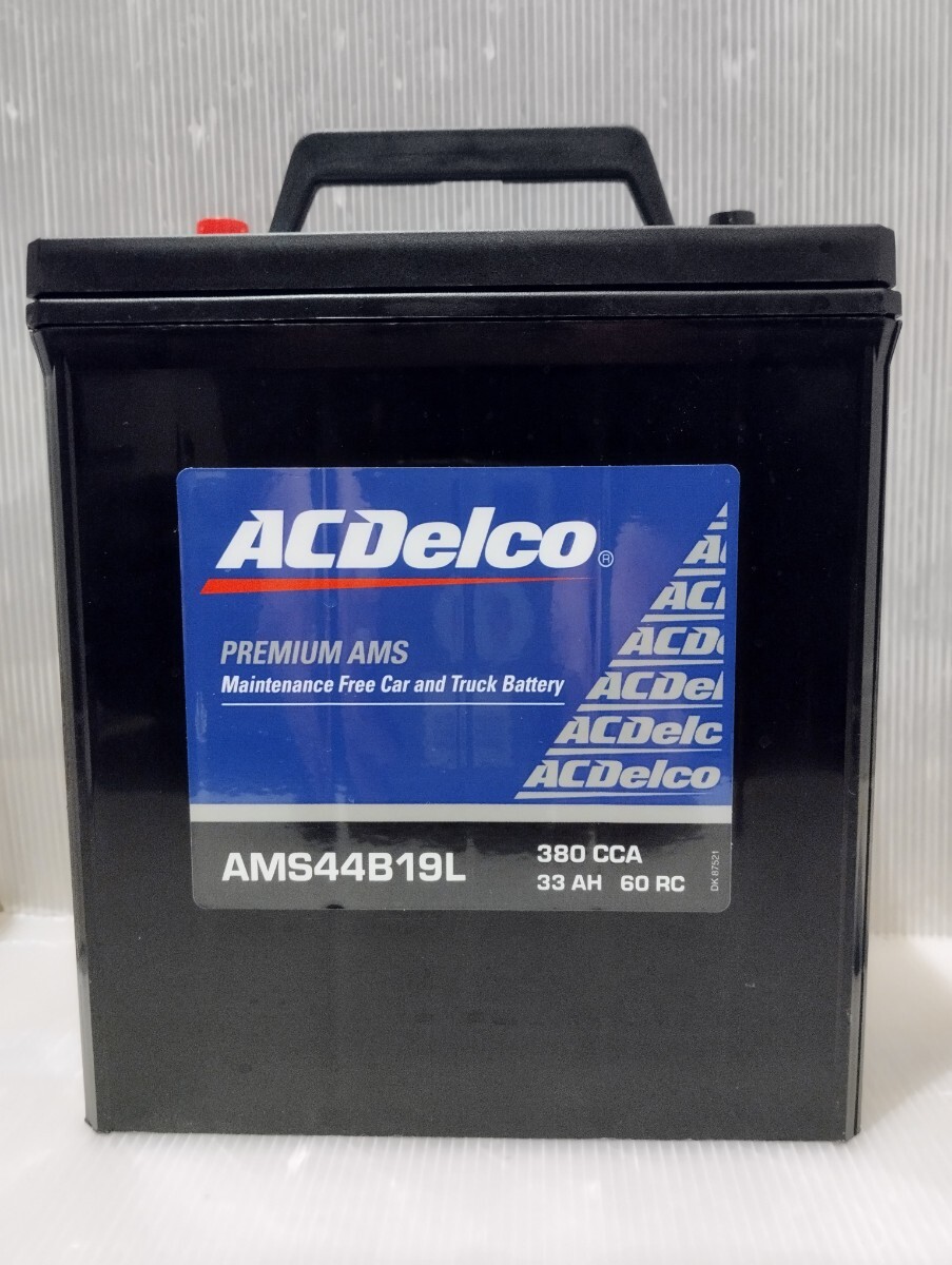 新品未使用 ACデルコ AMS 44B19L 充電制御車対応 バッテリー 34B19L 36B20L 38B19L 38B20L 40B20L 42B19L 42B20L 互換_画像1