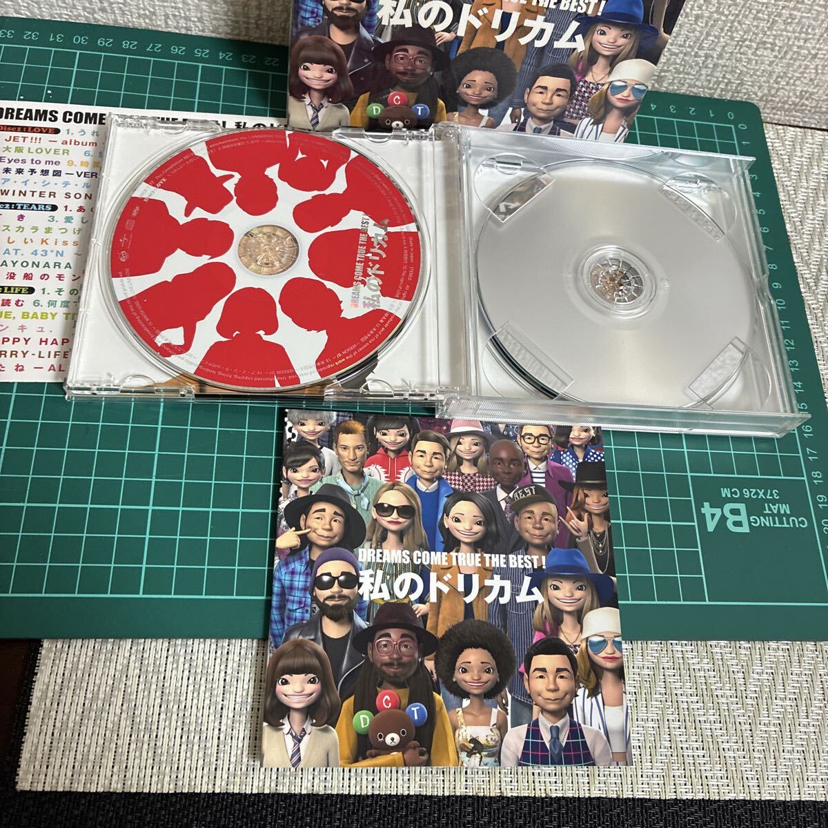 送料無料/帯付/DREAMS COME TRUE/THE BEST/CD 3CD 3枚組/私のドリカム/ドリームズ・カム・どうトゥルー_画像7