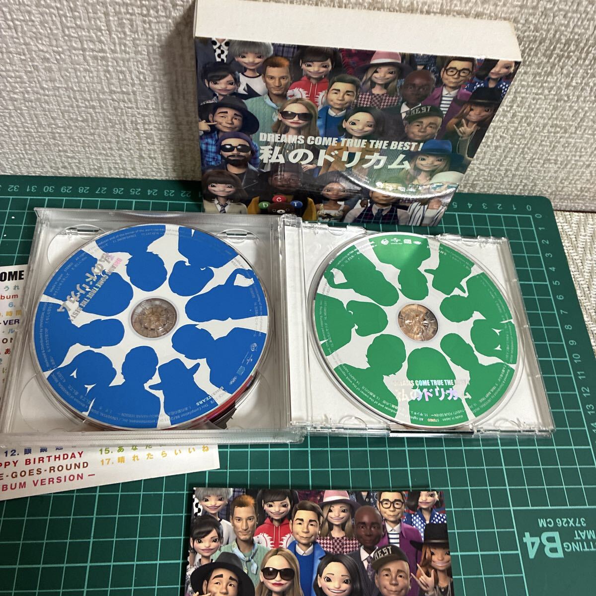 送料無料/帯付/DREAMS COME TRUE/THE BEST/CD 3CD 3枚組/私のドリカム/ドリームズ・カム・どうトゥルー_画像8