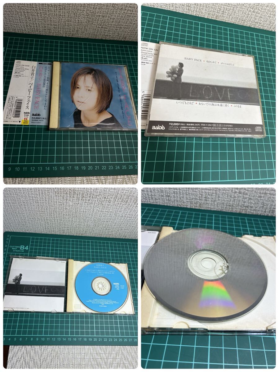 帯付/CD/白井貴子/ベイビーフェイス/グッド トゥ ビー ワイルド_画像3