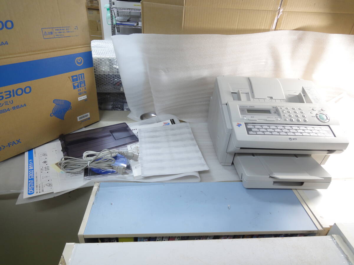 ■NTT■コンパクト普通紙ファクシミリ/オフィスター■OFISTAR S3100■返上品/中古現状渡し■ ★即決★_画像1