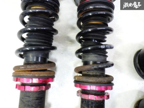 抜けなし！ ☆即発送☆ ダイハツ L175S ムーブ フルタップ フロント 車高調 サスペンション アジャスター セット L375S L575S LA100S_画像3