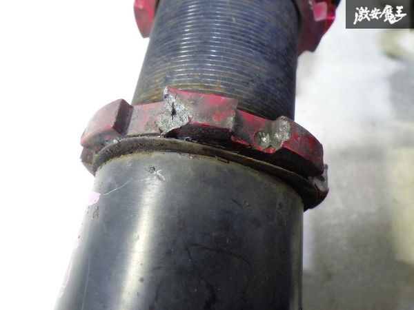 抜けなし！ ☆即発送☆ ダイハツ L175S ムーブ フルタップ フロント 車高調 サスペンション アジャスター セット L375S L575S LA100S_画像6