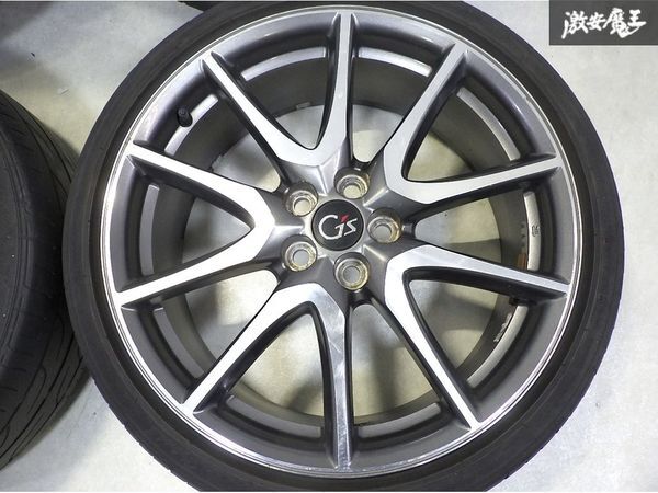 山有！即発送●トヨタ純正 ZVW30 プリウス G's ホイール 18インチ 7.5J +50 PCD100 5H5穴 タイヤホイール4本 215/40R18_画像6