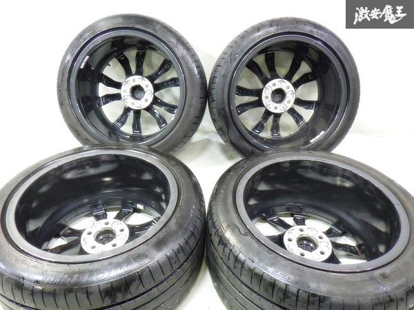 ●☆即発送☆ トヨタ純正 A90 90系 スープラ SZ-R 18インチ 9J +32 10J +40 PCD112 5穴 タイヤ ホイール 4本_画像8