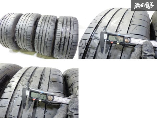 ●☆即発送☆ トヨタ純正 A90 90系 スープラ SZ-R 18インチ 9J +32 10J +40 PCD112 5穴 タイヤ ホイール 4本_画像9