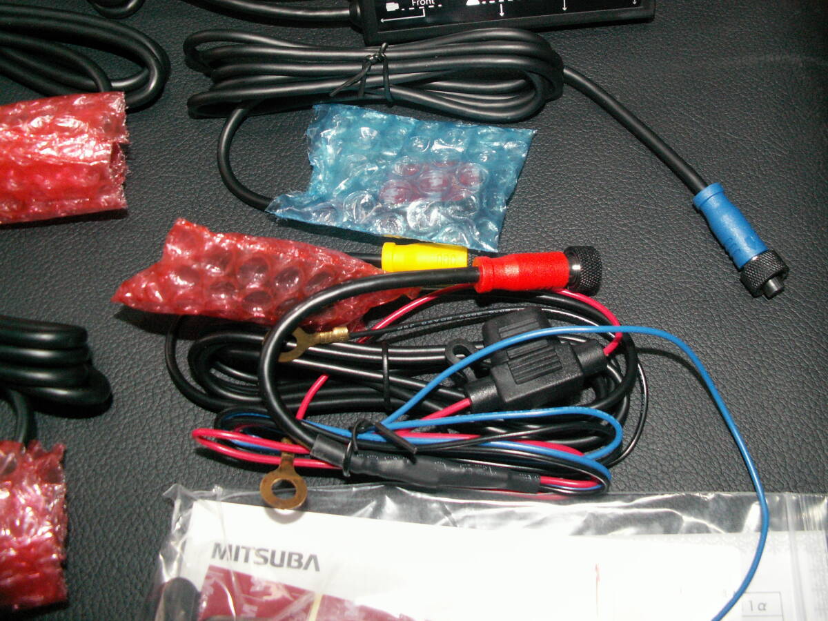 MITSUBA　バイク専用ドライブレコーダー　EDR-21Gα 前後2カメラ　新品　希少_画像6