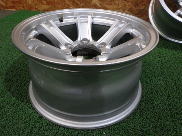 Weds KEELER 社外アルミホイール 16×8J 139.7-6H +2 ハブ径110【4本/16インチ【4本/16インチ/ウェッズ キーラー】手渡し可_画像6