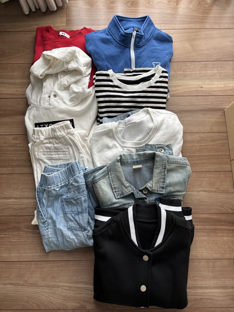 女の子　福袋　 トップス アウター　ズボンなど9点　ラブトキ　WEGO SHEIN ZARAなど　150-160 Sサイズ_画像1
