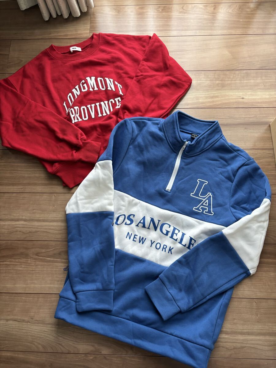 女の子　福袋　 トップス アウター　ズボンなど9点　ラブトキ　WEGO SHEIN ZARAなど　150-160 Sサイズ_画像2