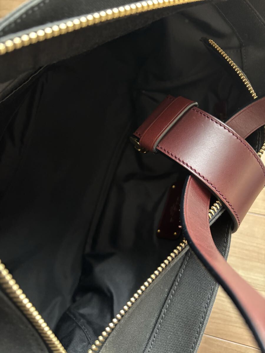 LOEWE ロエベ　ワンショルダーバッグ キャンバス_画像6