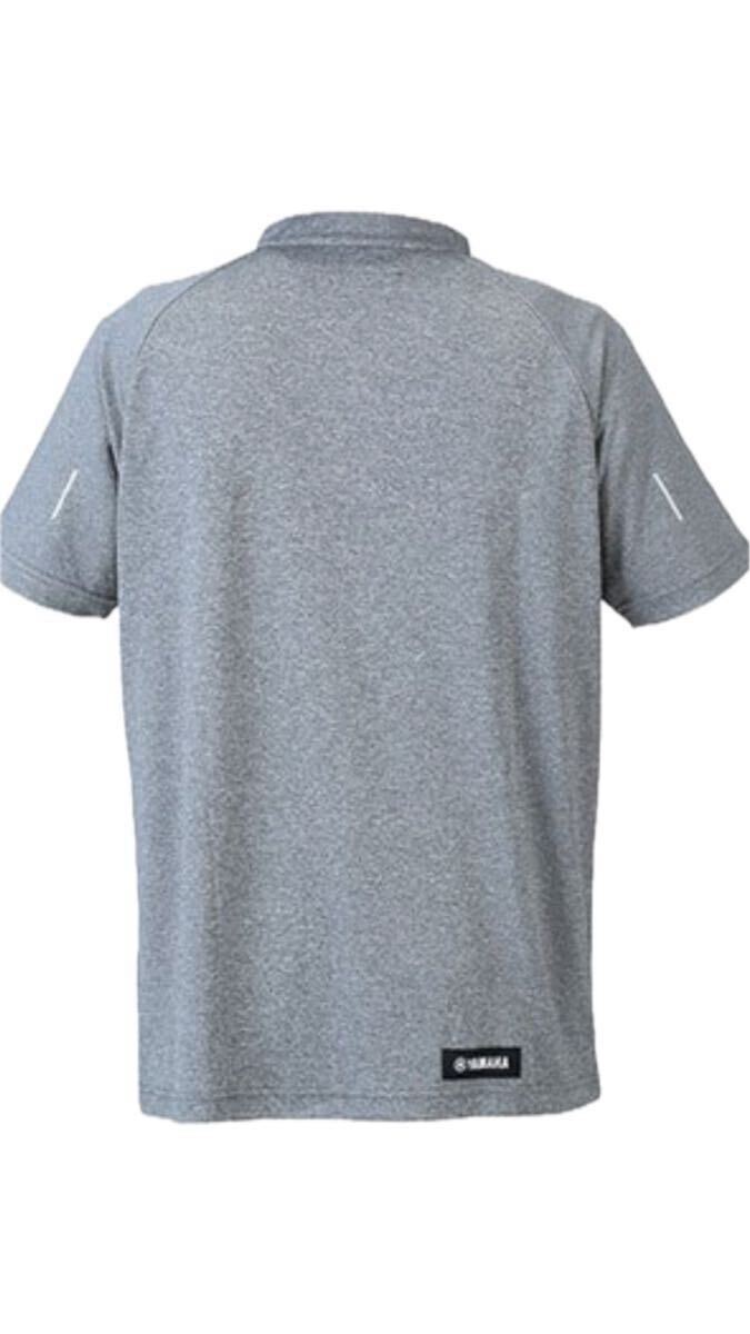 ★ヤマハ (Yamaha) ワイズギア　トラベルTシャツ 【Race Blue Fun items】 YAE47 トラベルTシャツ グレー Lサイズ　新品未着用！①★_画像2